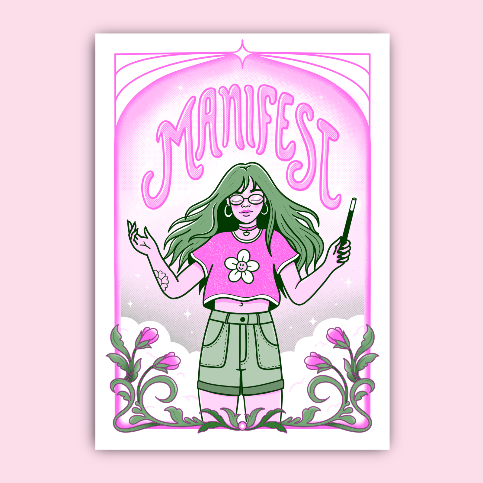 manifest risograph print manifest risograph print